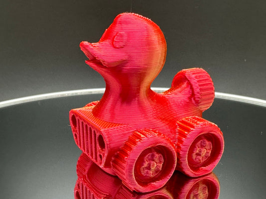 1 Inch Magic Sunset Color 3D Printed 4x4 Ducks for Duck Duck Jeep Ducking