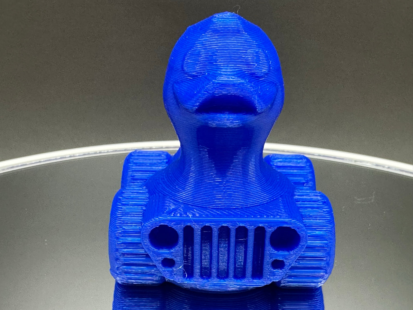 2 Inch Royal Blue Color 3D Printed 4x4 Ducks for Duck Duck Jeep Ducking