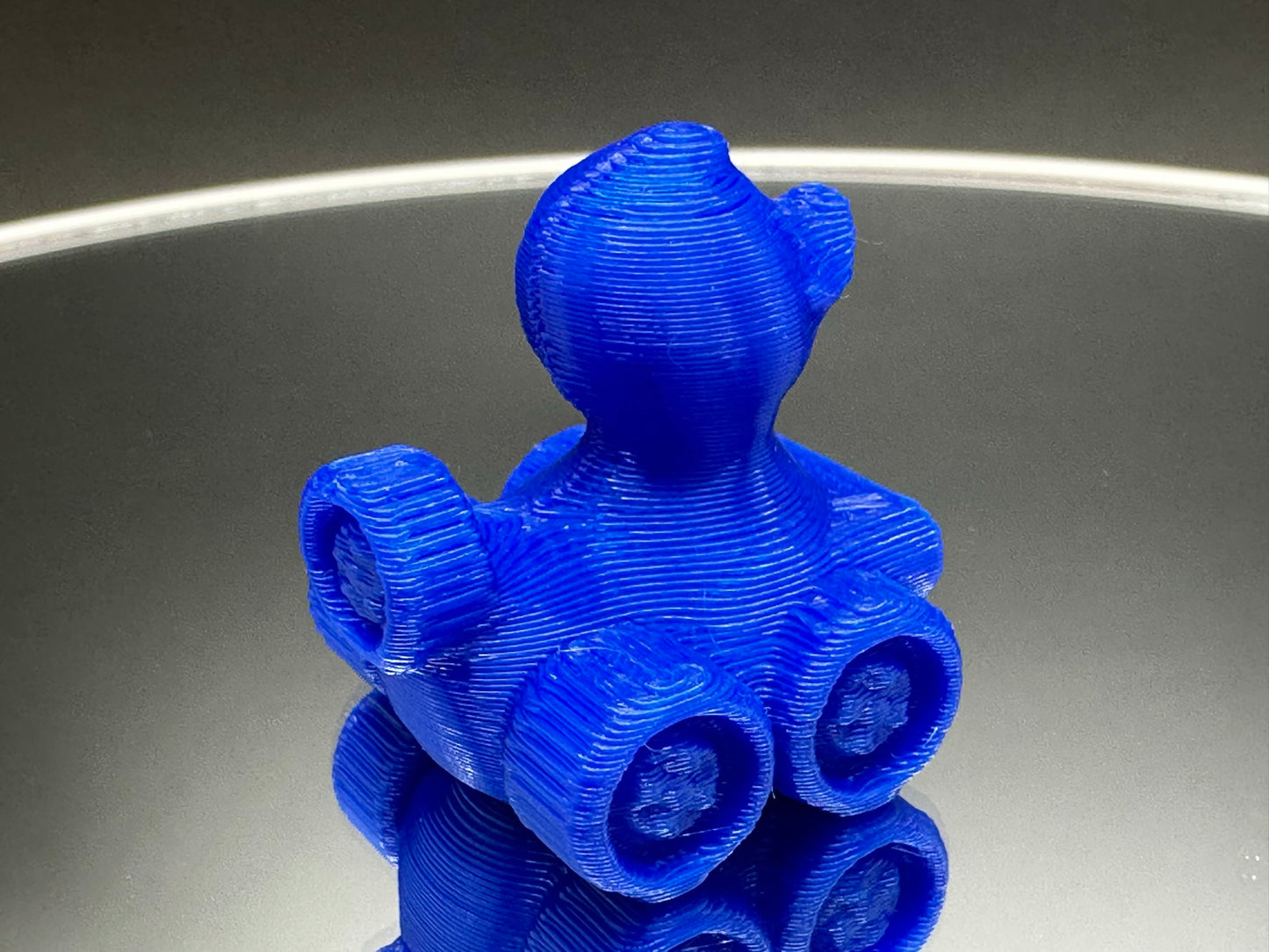 1 Inch Mini Royal Blue Color 3D Printed 4x4 Ducks for Duck Duck Jeep Ducking