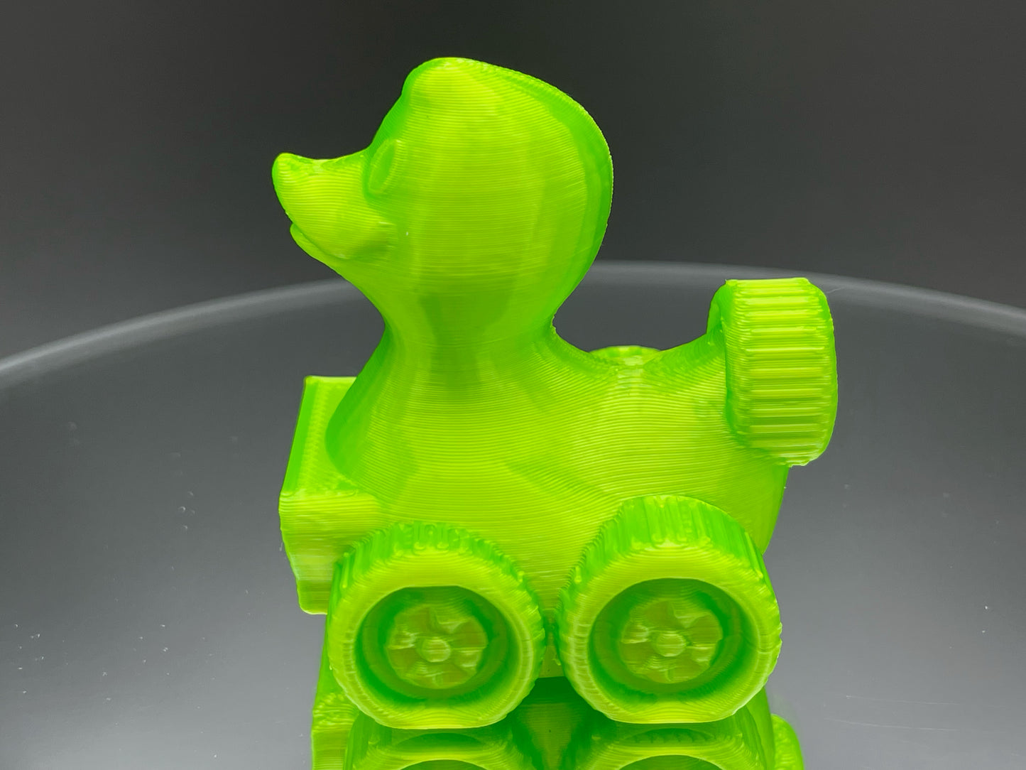 2 Inch High Velocity Color 3D Printed 4x4 Ducks for Duck Duck Jeep Ducking