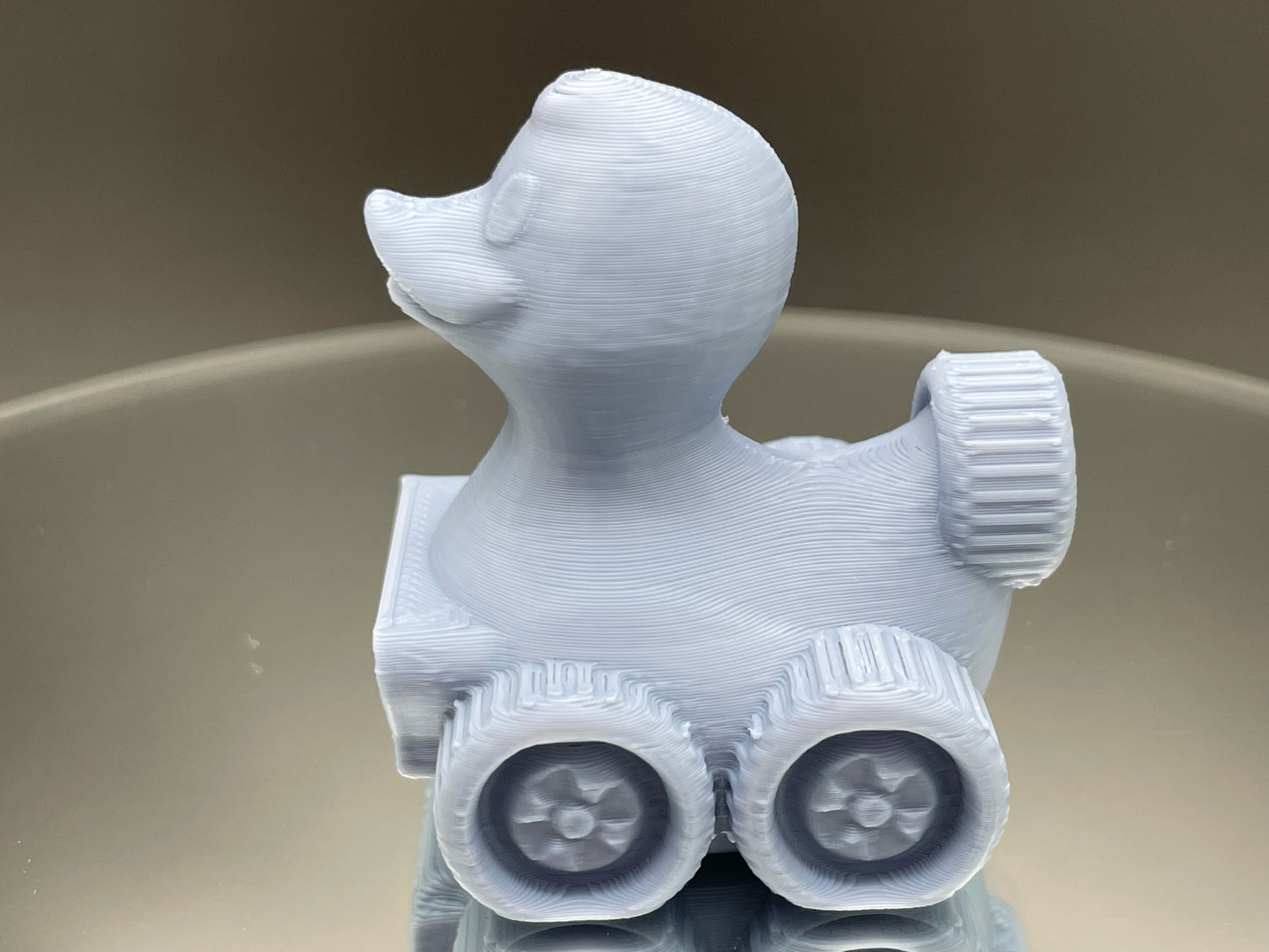 2 Inch Earl Gary Color 3D Printed 4x4 Ducks for Duck Duck Jeep Ducking