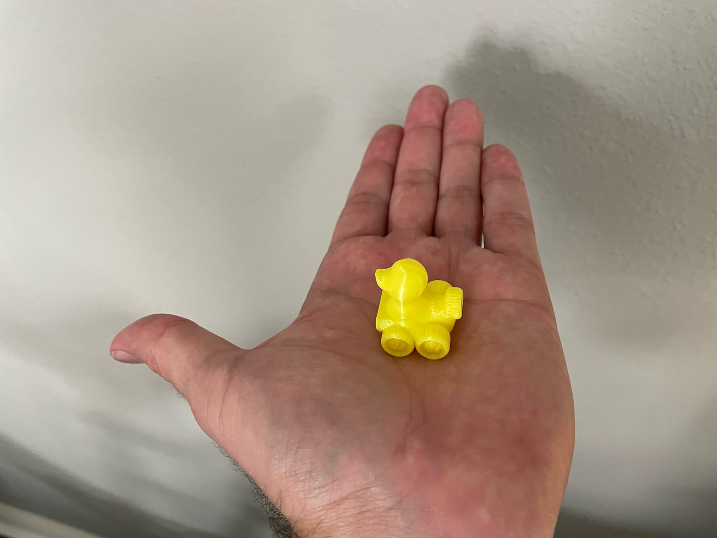 1 Dozen 1 Inch Mini Yellow Color 3D Printed 4x4 Ducks for Duck Duck Jeep Ducking