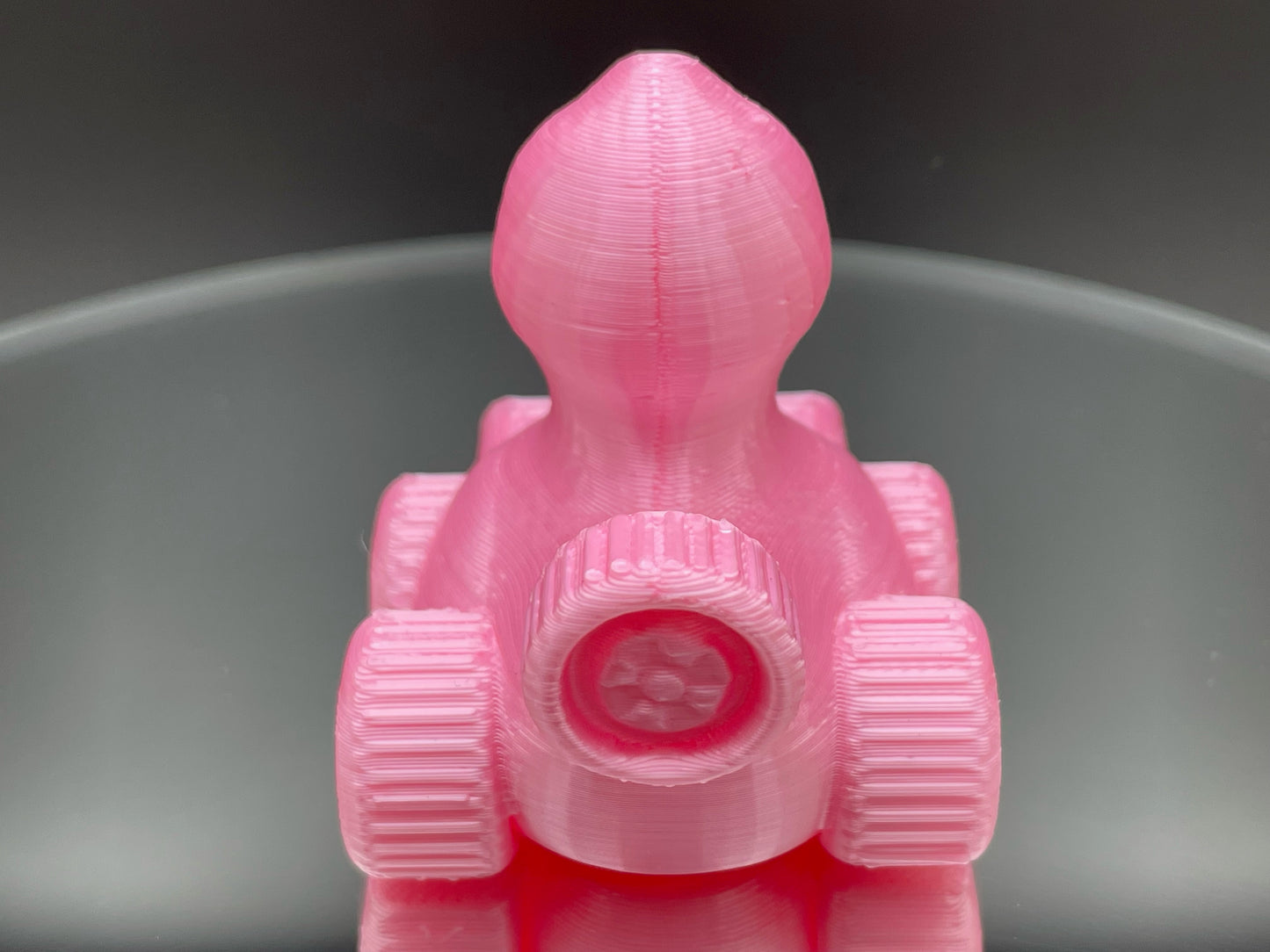 2 Inch Pink 3D Printed 4x4 Ducks for Duck Duck Jeep Ducking