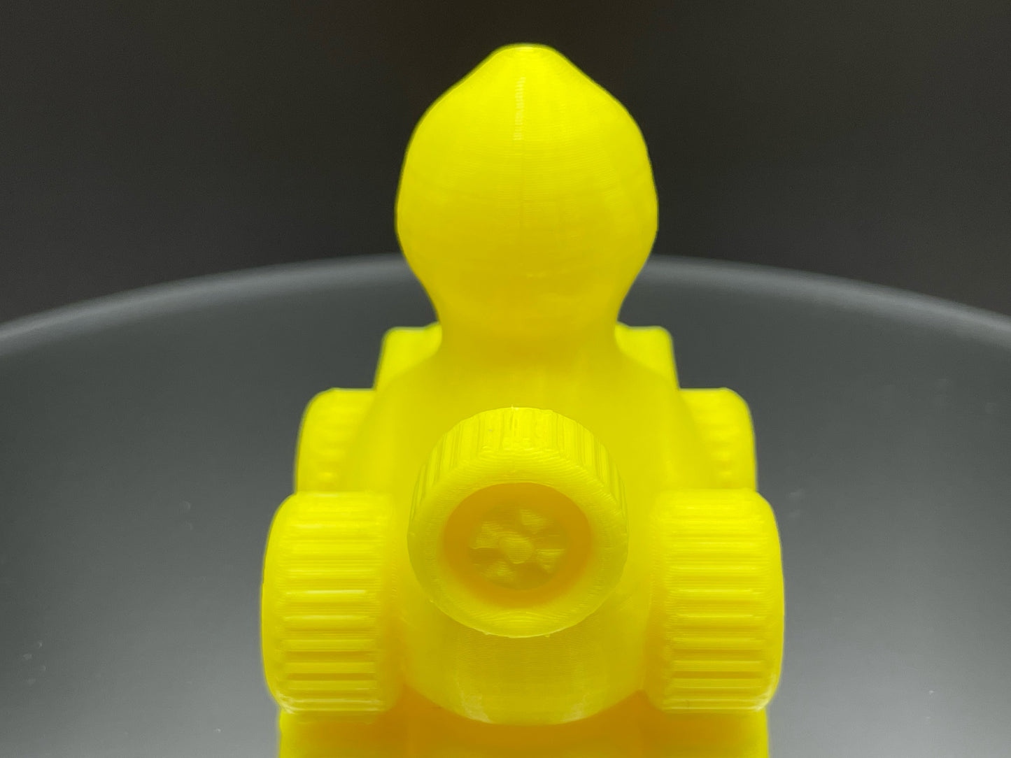 2 Inch Hella Yellow Color 3D Printed 4x4 Ducks for Duck Duck Jeep Ducking