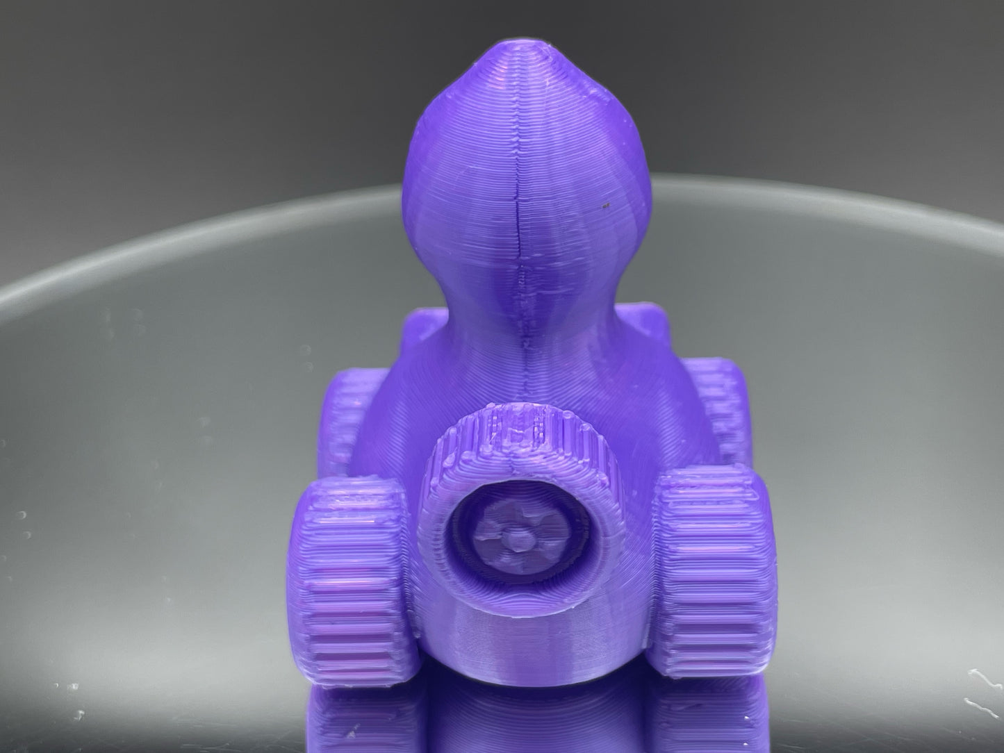 2 Inch Purple Reign Color 3D Printed 4x4 Ducks for Duck Duck Jeep Ducking