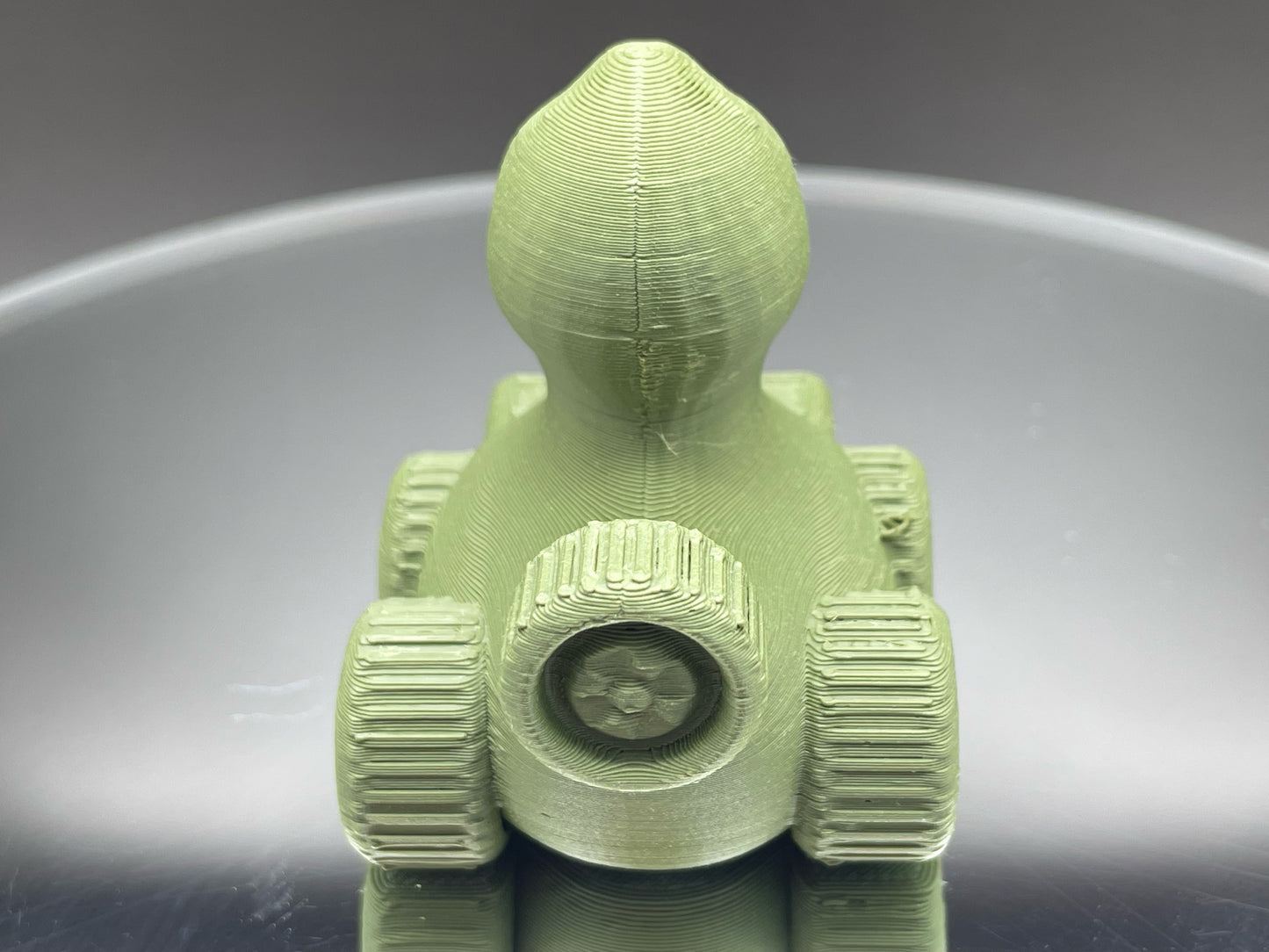 2 Inch Sarge Green Color 3D Printed 4x4 Ducks for Duck Duck Jeep Ducking