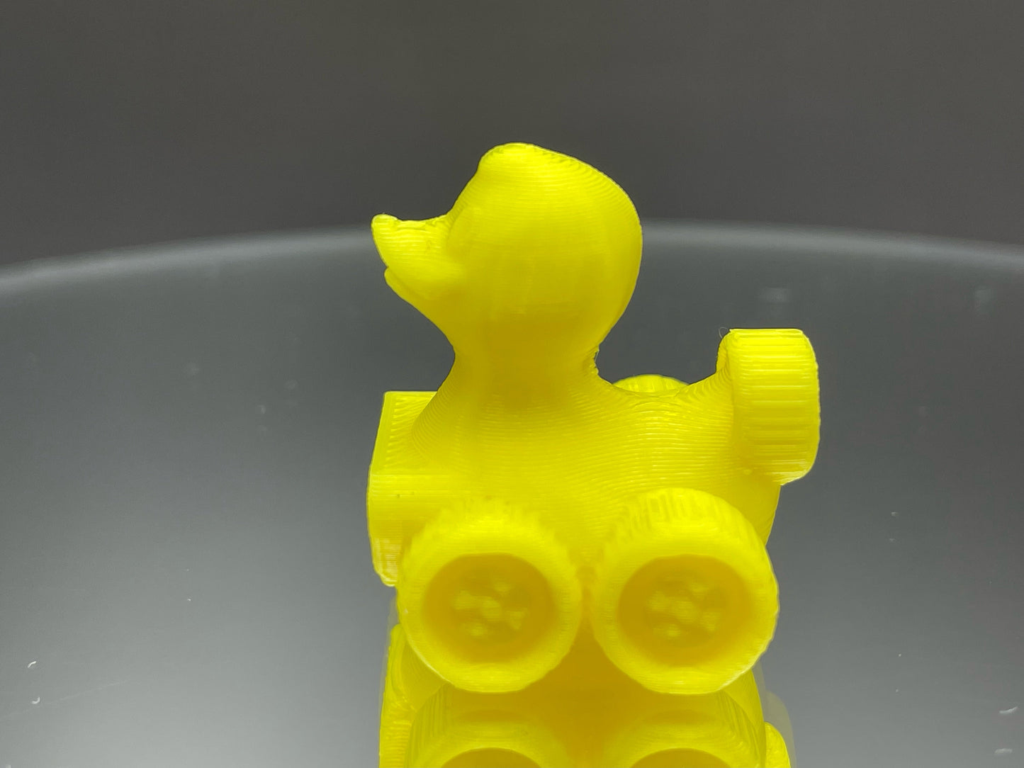 1 Dozen 1 Inch Mini Yellow Color 3D Printed 4x4 Ducks for Duck Duck Jeep Ducking