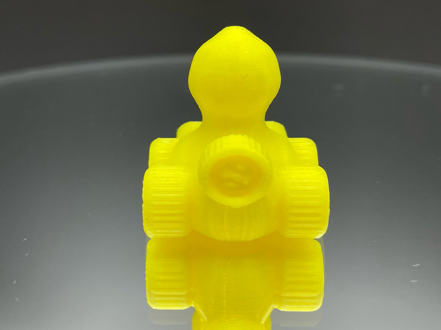 1 Inch Mini Yellow Color 3D Printed 4x4 Ducks for Duck Duck Jeep Ducking