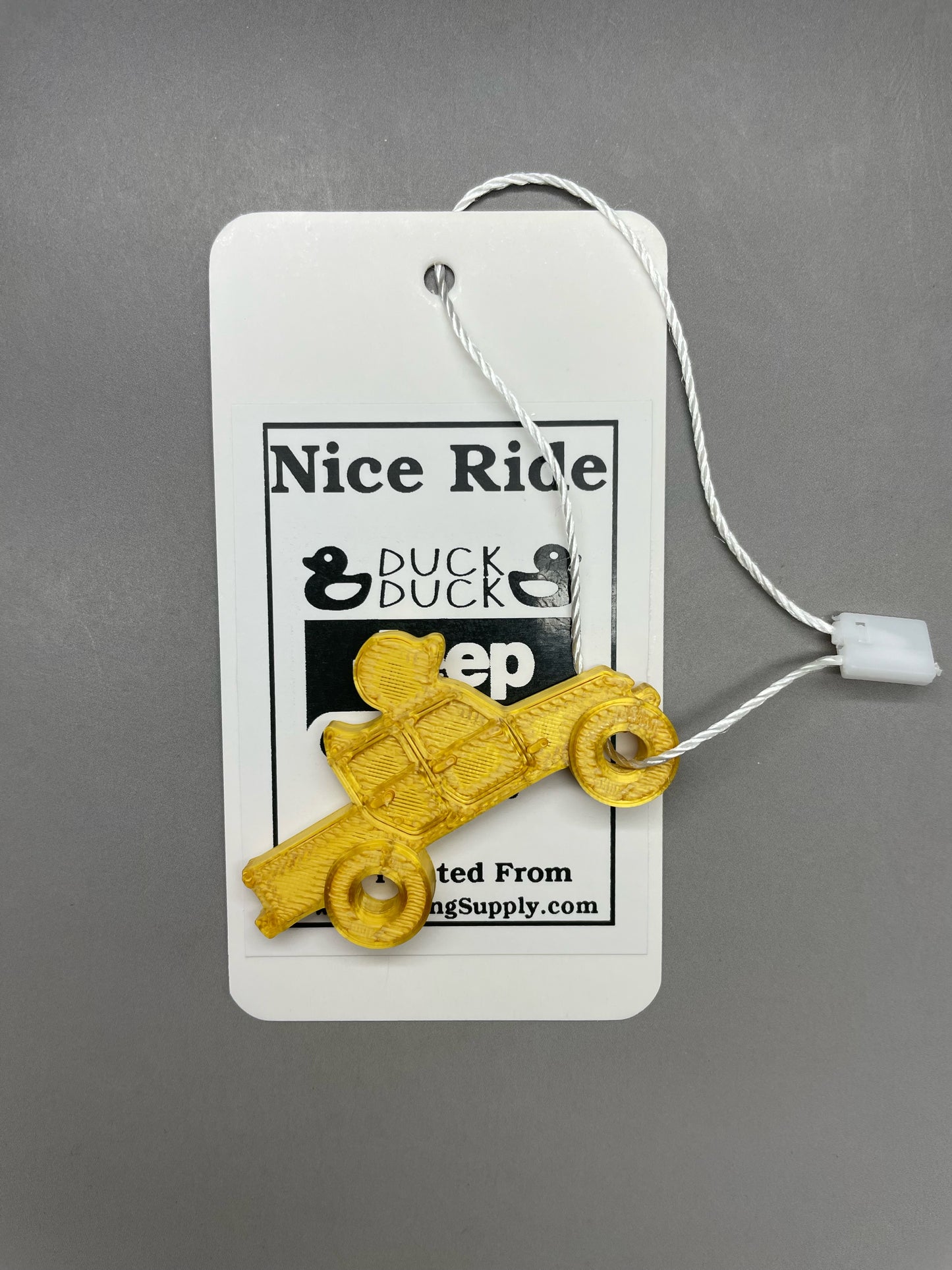 Ducking Tag Kit Gladiator Style 3D Printed KeyChains Ducks for Duck Duck Jeep Ducking