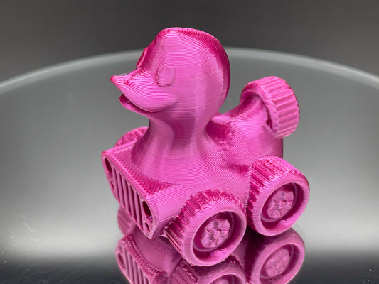 2 Inch Pink Tuscadero 3D Printed 4x4 Ducks for Duck Duck Jeep Ducking