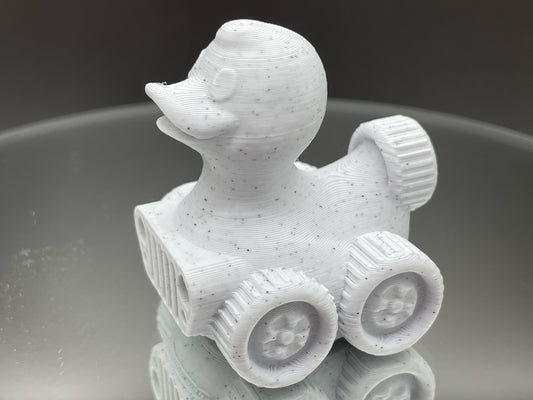 2 Inch Marble Color 3D Printed 4x4 Ducks for Duck Duck Jeep Ducking